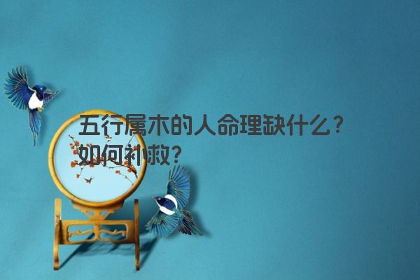 五行属木的人命理缺什么？如何补救？